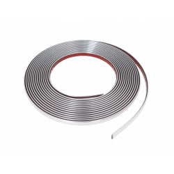 LISTWA Samochodowa DEKORACYJNA CHROM POŁYSK 12mm
