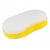 GĄBKA DO MYCIA MIKROFIBRA + SIATKA 19x11x5cm