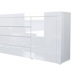 Folia Okleina Meblowa BIAŁA POŁYSK 100x220cm DRZWI