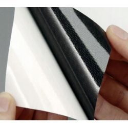 CARBON 5D SREBRNA okleina karbon 152x100cm KANALIK